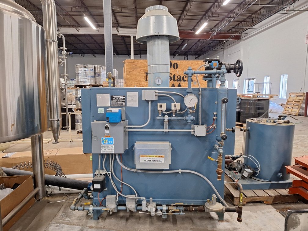 Rite Boilers Gas-Fired Boiler, 630,000 BTU/Hour, Serial 32906, Related Parts