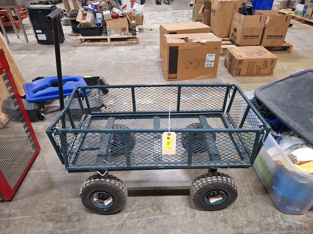 Metal Garden Wagon