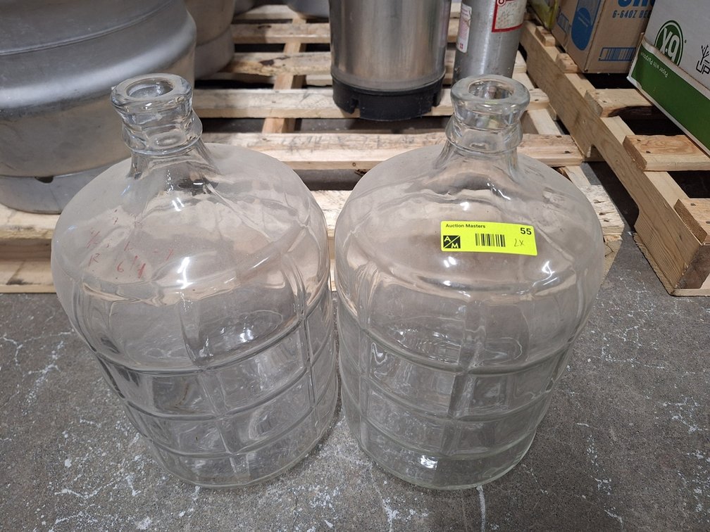 2 Glass Jugs