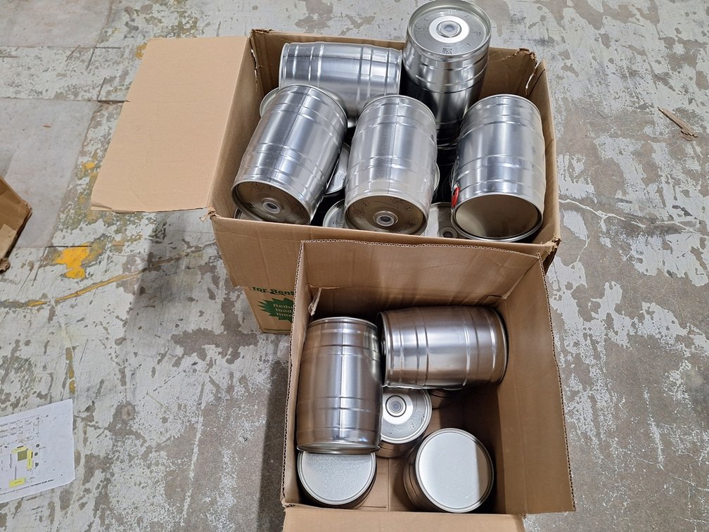 2 Boxes Assorted Mini Kegs