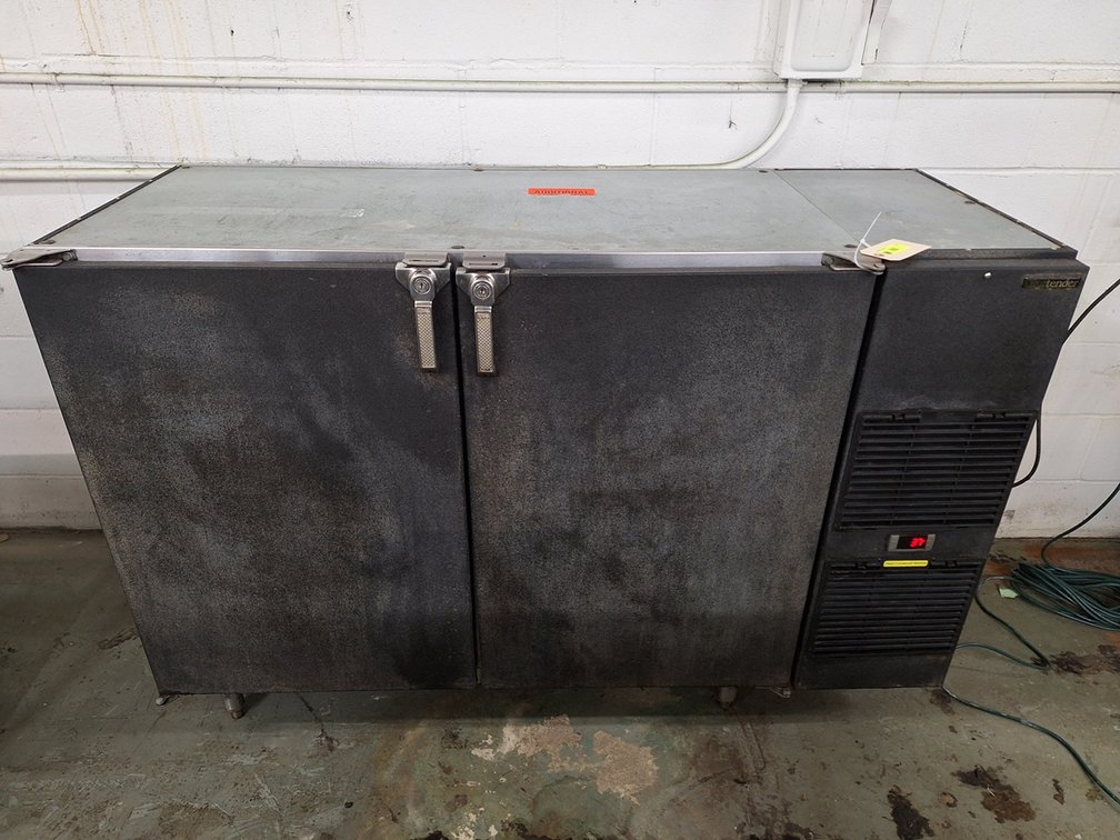 Glastender Underbar Cooler on Wheels, Model BB60-R6-BNH(LL), 115V, Runs and Cools