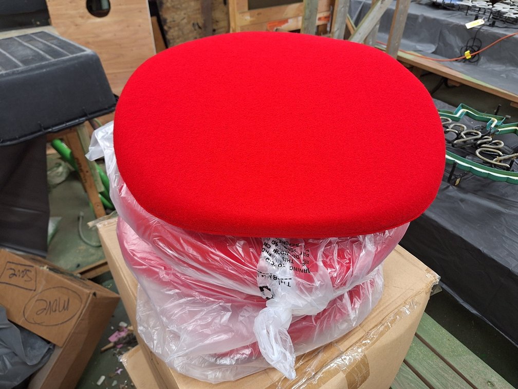 12 Red Cushions 