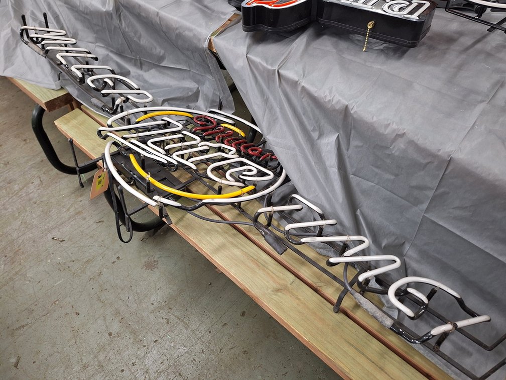 Miller Lite Neon Sign, 62"x19", Needs repair
