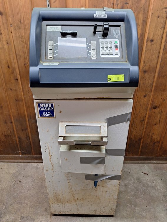 Retro Touch Pad ATM, 51" Tall