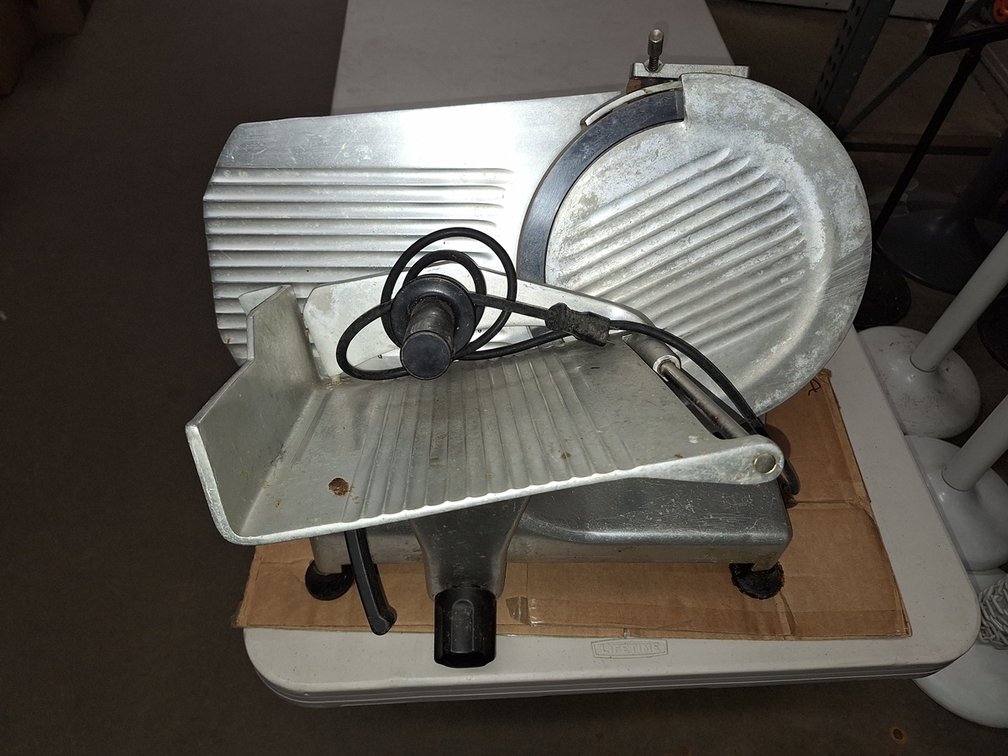 Globe 12" Meat Slicer, Model G12, Serial 503513, 115V