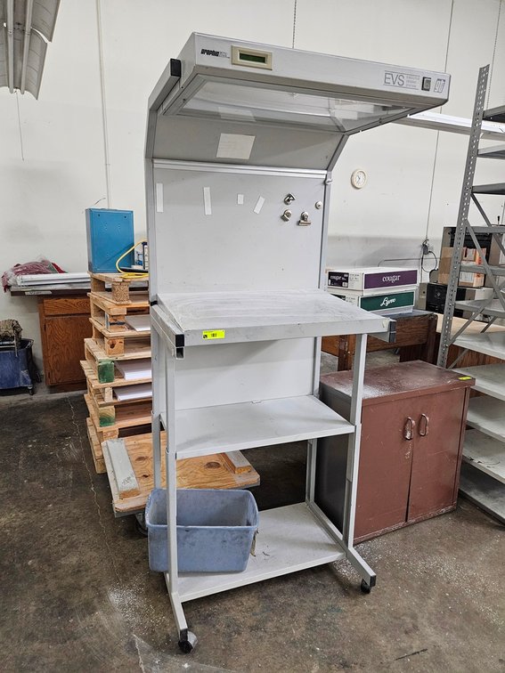 Graphiclite EVS-2028 Viewing Station on Wheels