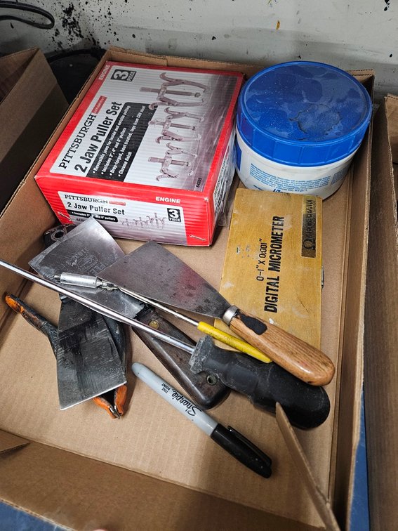 Assorted Tools, Puller Kit, More