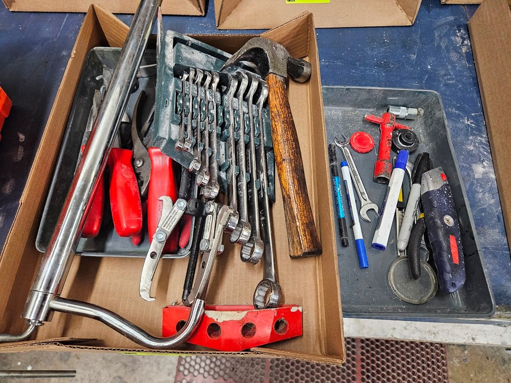 Assorted Tools, Clamps, More