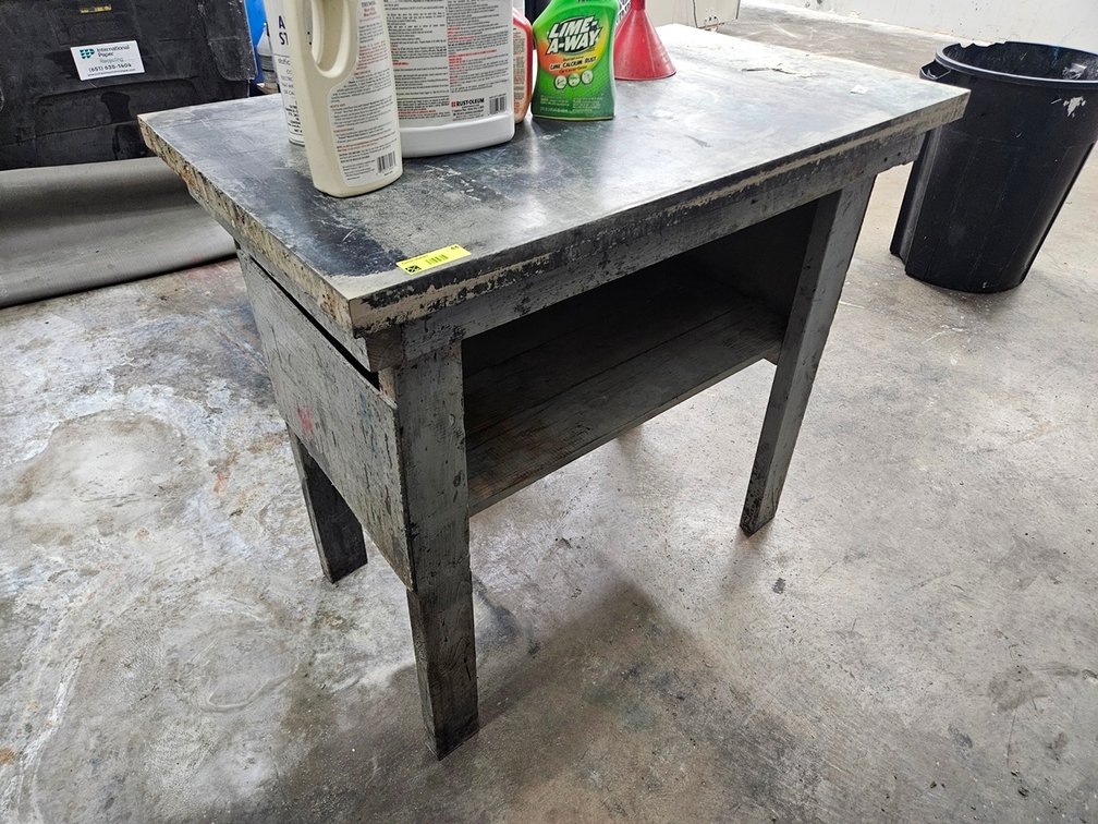 Wood Work Bench, 41"x24"x36"