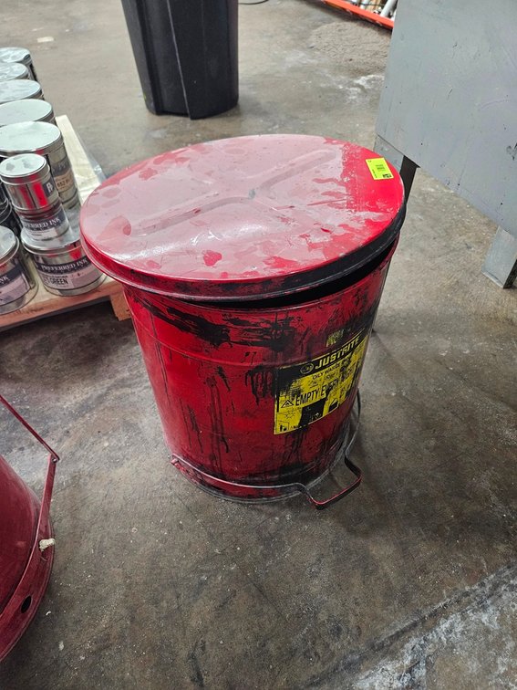 Oily Rag Bin