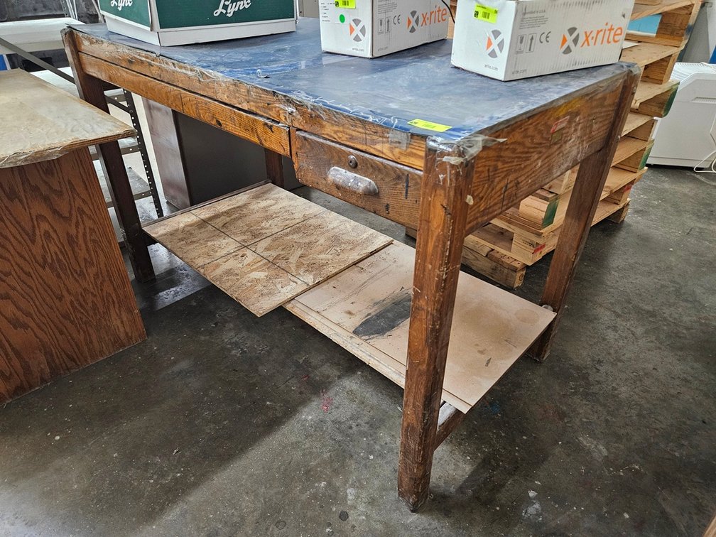 Shop Work Bench, 56"x29"x36"