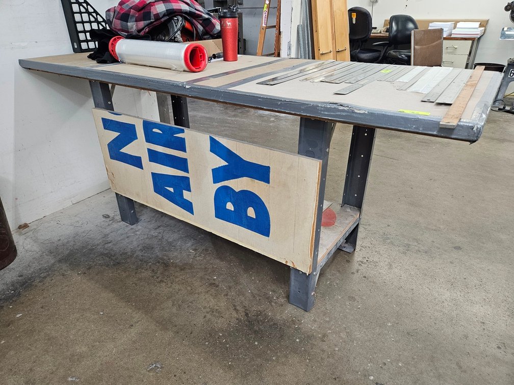 Work Bench, 78"x30"x34"