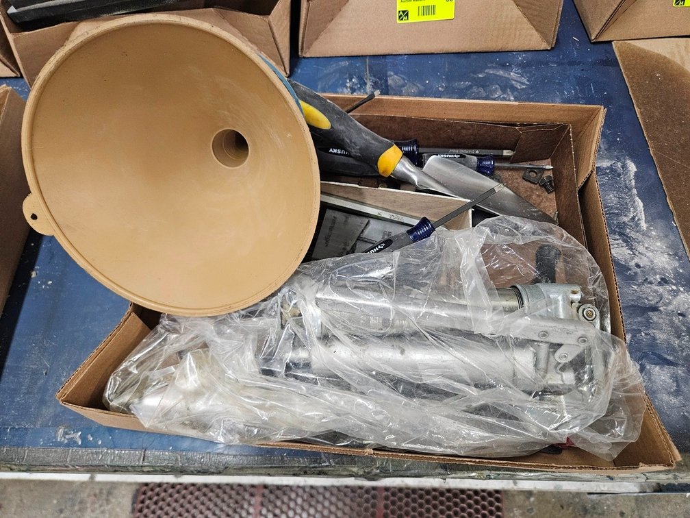 Assorted Tools, Funnels, More
