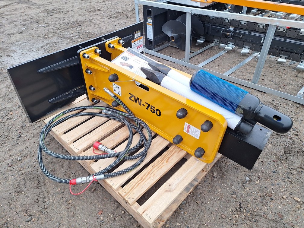 2025 Wolverine Concrete Breaker Attachment, Model CB-11-750F