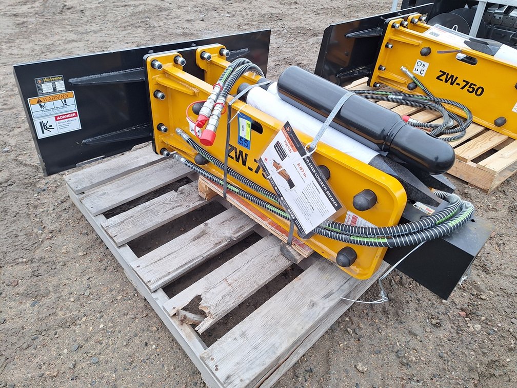2025 Wolverine Concrete Breaker Attachment, Model CB-11-750F