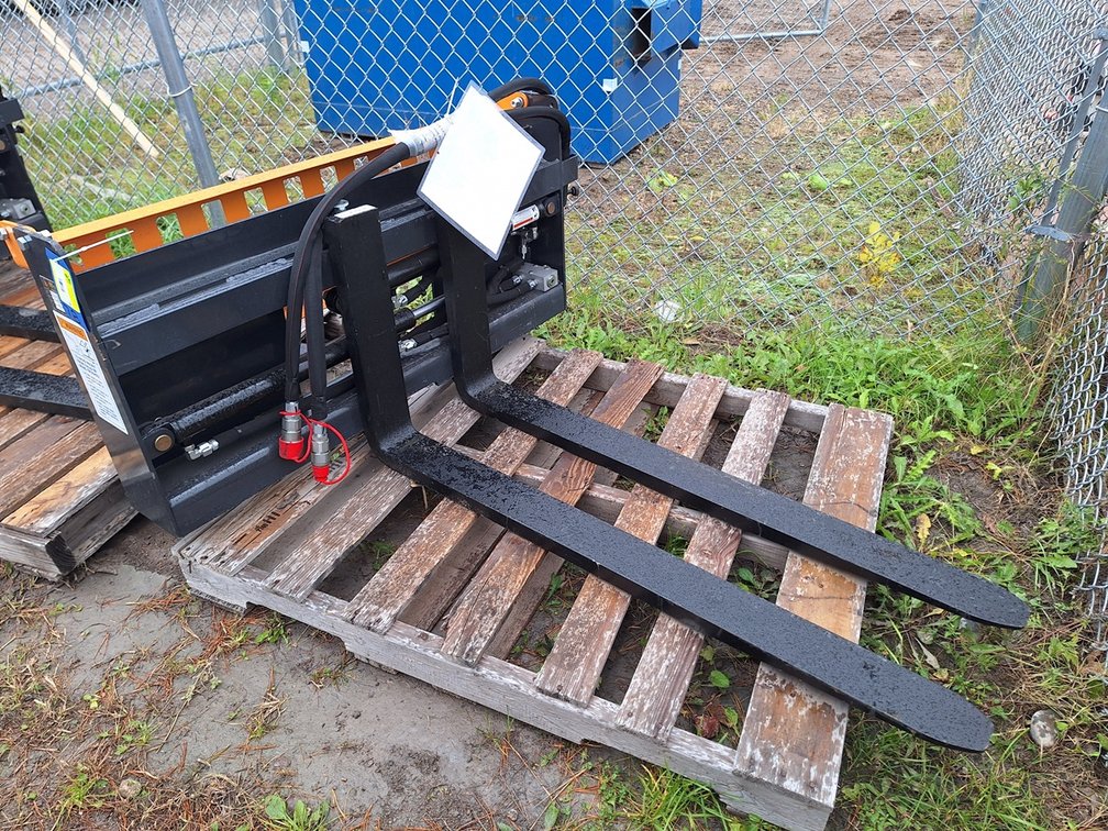 2025 Wolverine Pallet Fork Hydraulic Adjustable, Model PFA-11-3300G