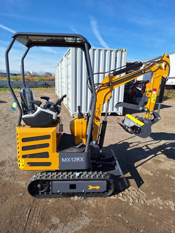 2025 CFG Mini Excavator, Model MX12RX
