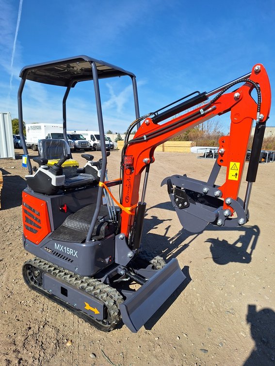 2025 CFG Mini Excavator, Model MX15RX