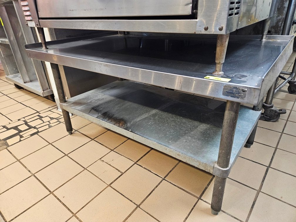 SS Equipment Stand, 48"x30"x24"