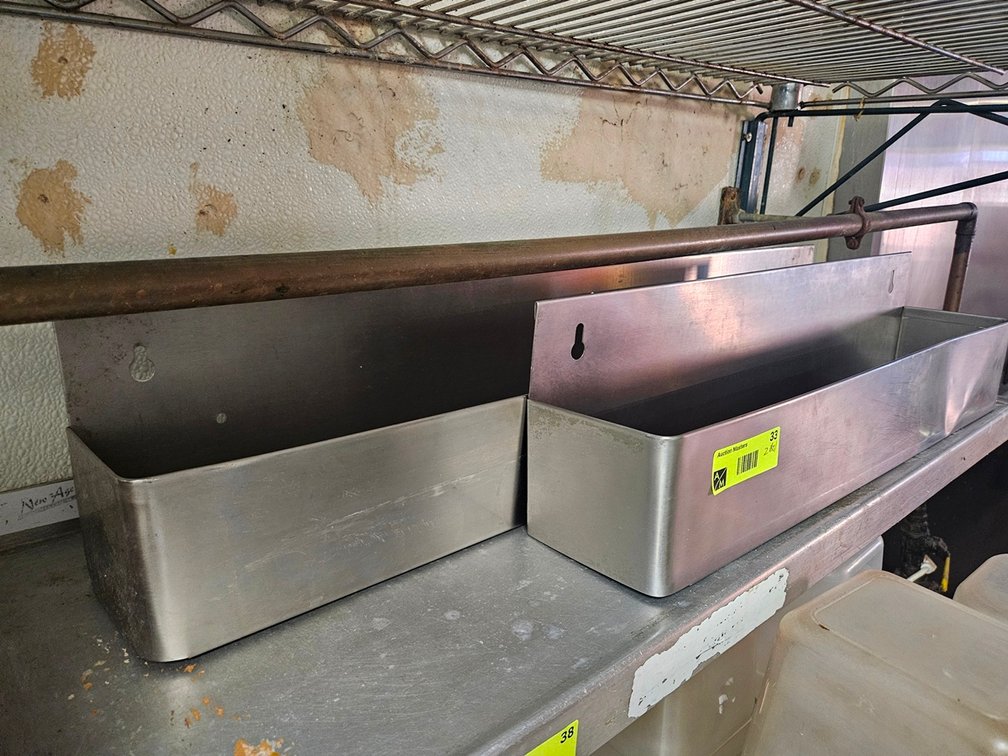 2 SS Speedrails, 22" and 30"
