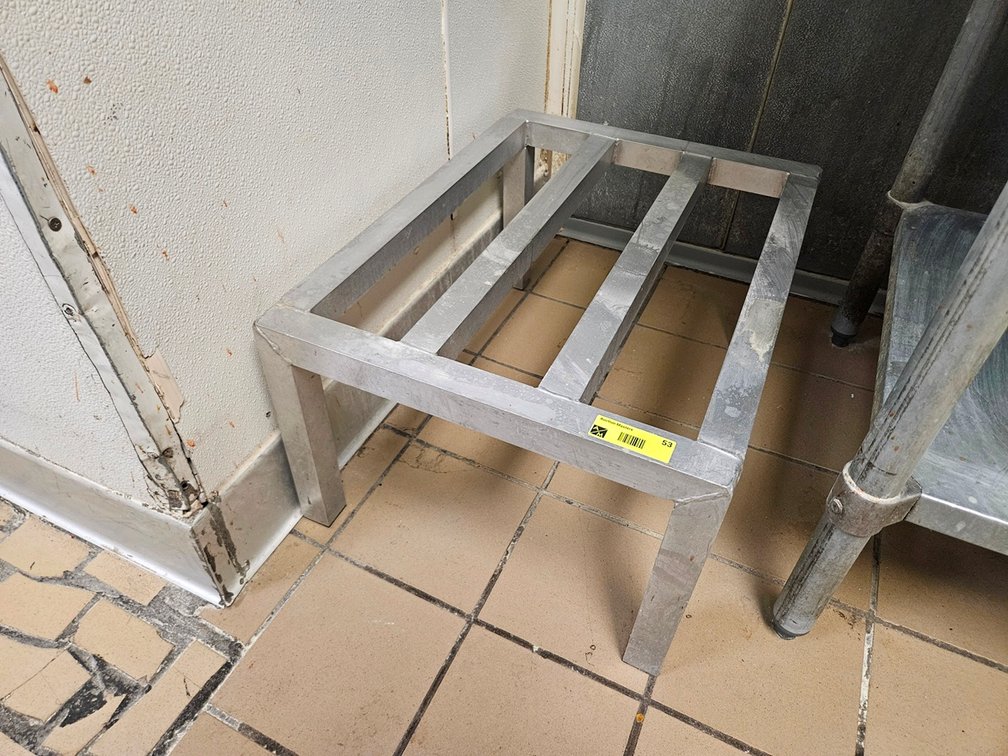 Aluminum Dunnage Rack, 24"x18"x12"