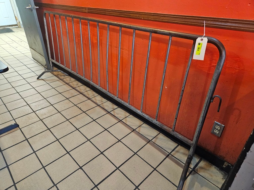 Metal Barrier/Bike Rack, 8'x40"