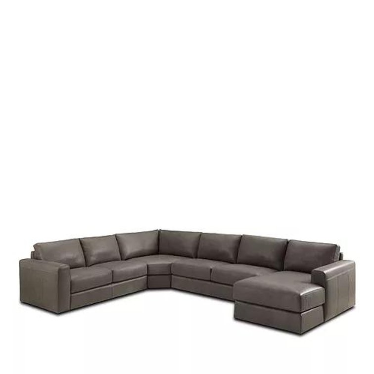 Bloomingdales Greyson Leather Sectional Online Retail: $9865