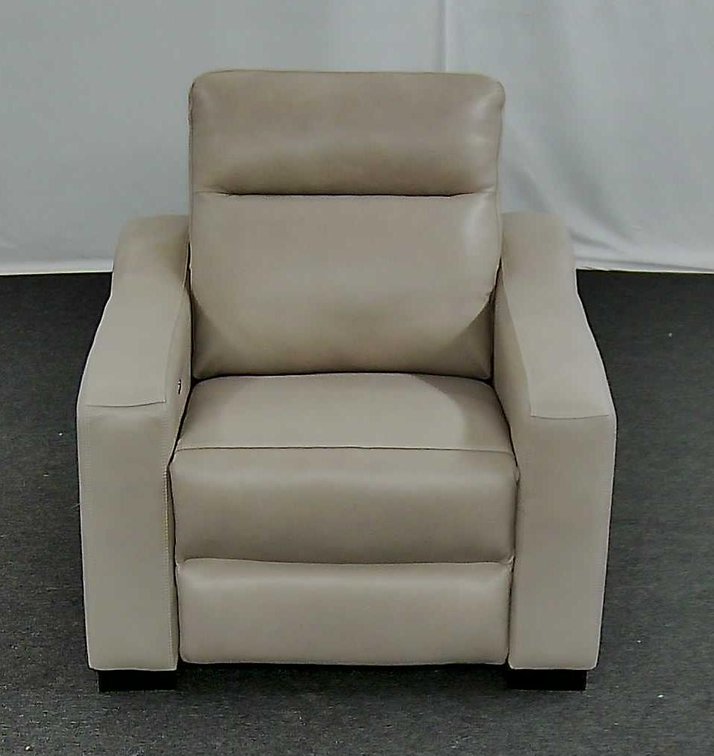 Macys BEIGE Gabrine Power Recliner Online Retail: $1729 STOCK PHOTO DIFFERENT COLOR