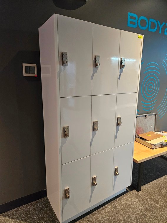 Keyless1 9 Compartment Locker, 37.5"x15"x72"