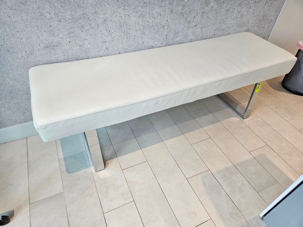 Leather Like Bench, 55"x16"x18"
