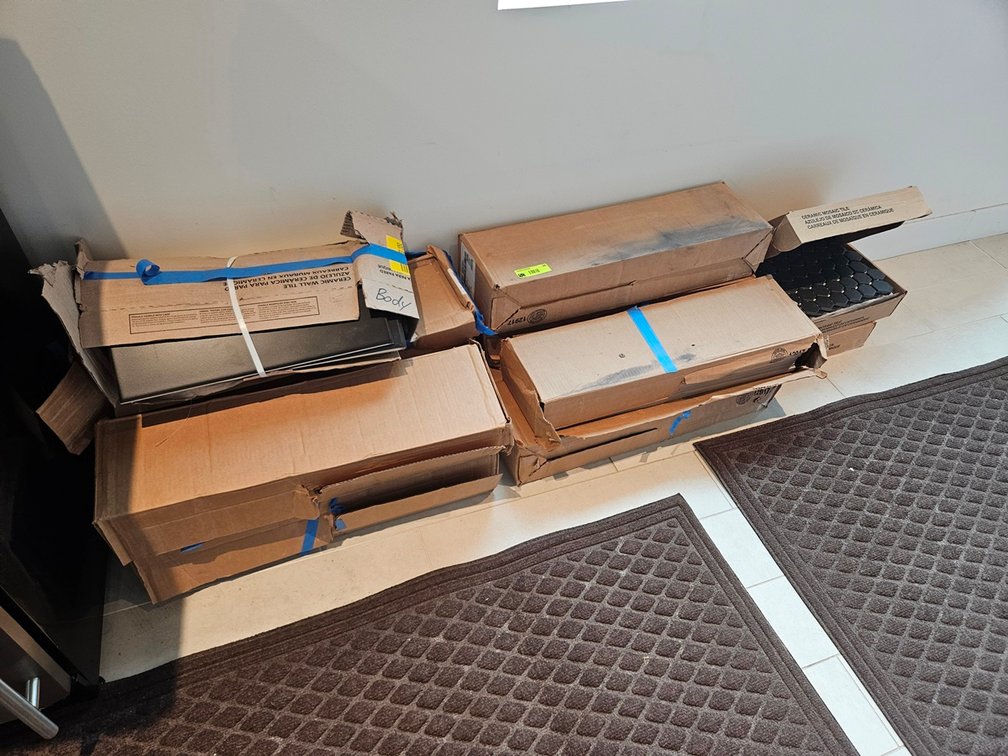 11 Cases Assorted Tile