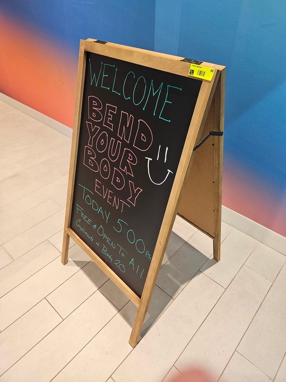 A Frame Sign, 22"x40"