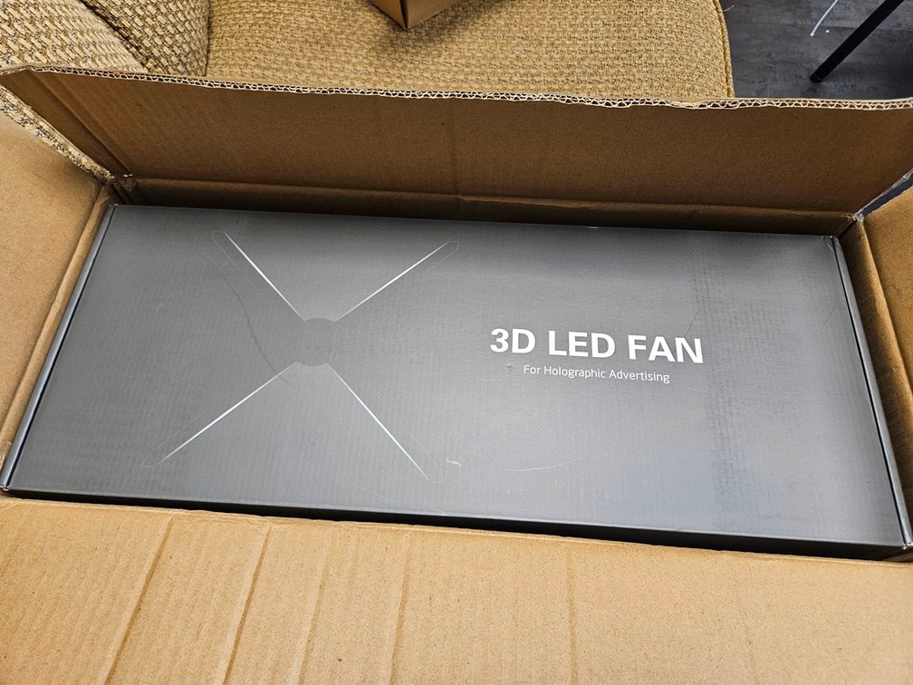 3D LED Fab for Holographic Advertising, 24"