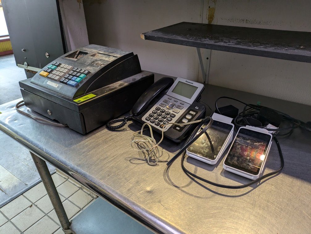 Royal Cash Register, 2 Square Card Readers, Panasonic Phone, More