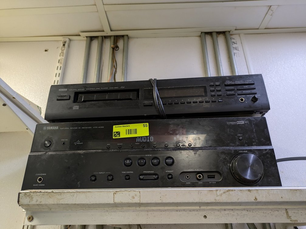Yamaha Stereo Receiver, CD Player
