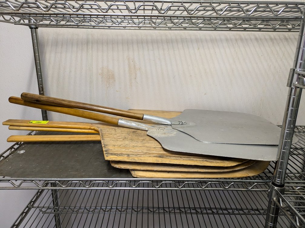 5 Assorted Pizza Paddles