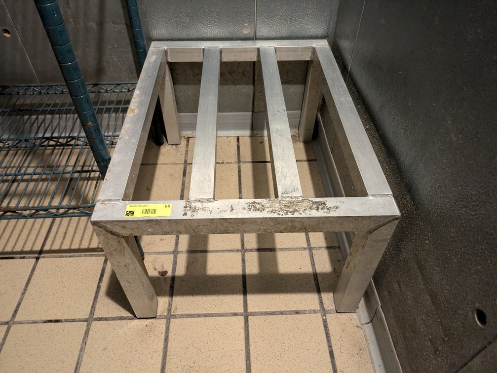 Aluminum Dunnage Rack, 24"x20"x12"
