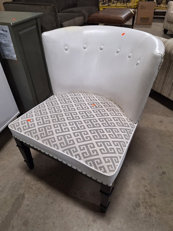 Leather Like Lounge Chair