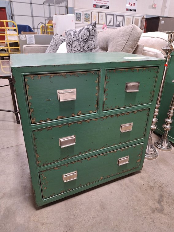 Uttermost Wood 4 Drawer Cabinet, 28"x16"x30"
