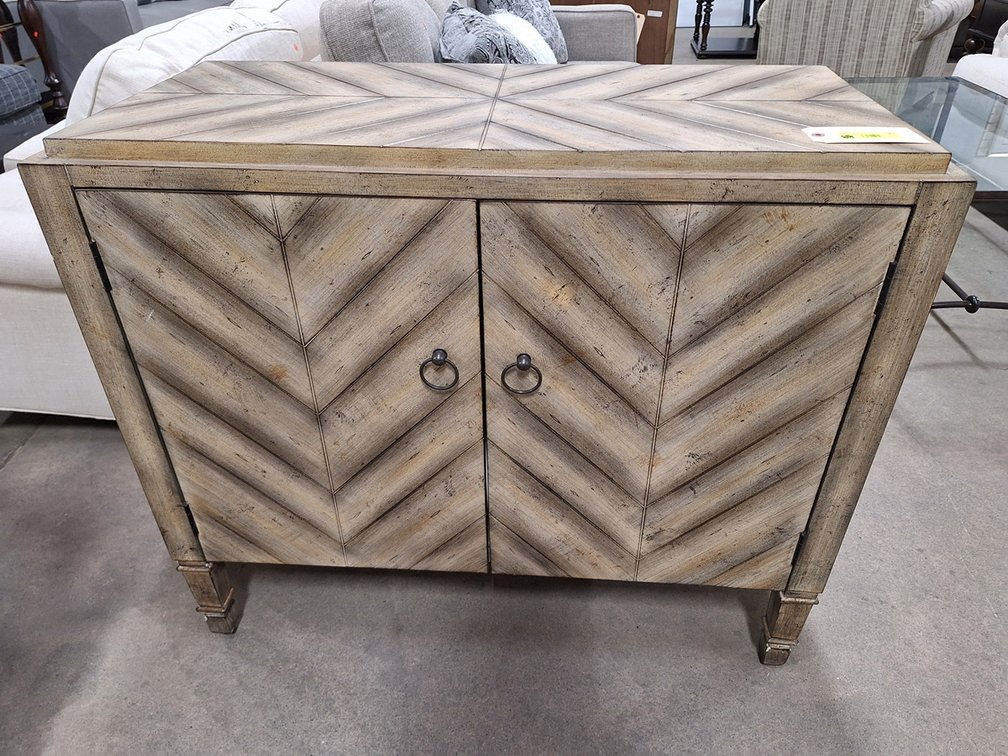 Wood 2 Door Cabinet, 40"x18"x35"