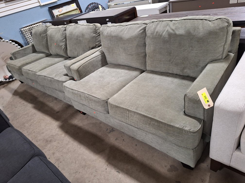 Polyester Sofa 82"x36"x31.5" and Love Seat 60"x38"x33"