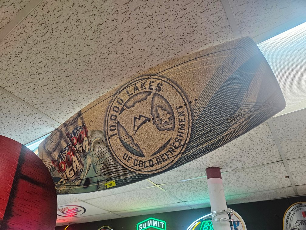 Coors Light Wakeboard Display