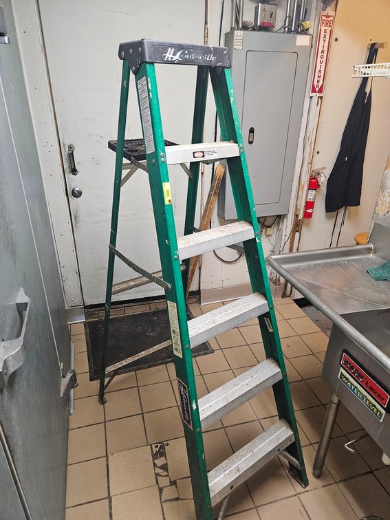 Louisville 6' Fiberglass Step Ladder