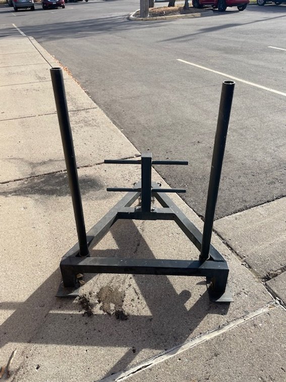 Rep Fitness workout sled.