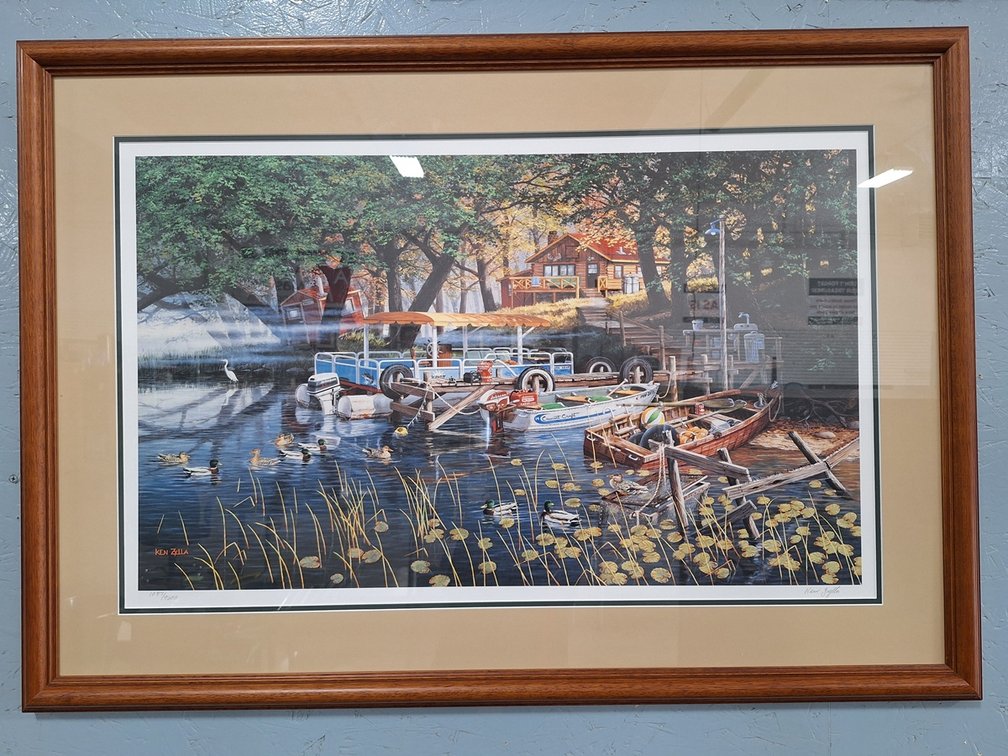 Ken Zylla Framed Picture, 1087/9600, 39"x28"