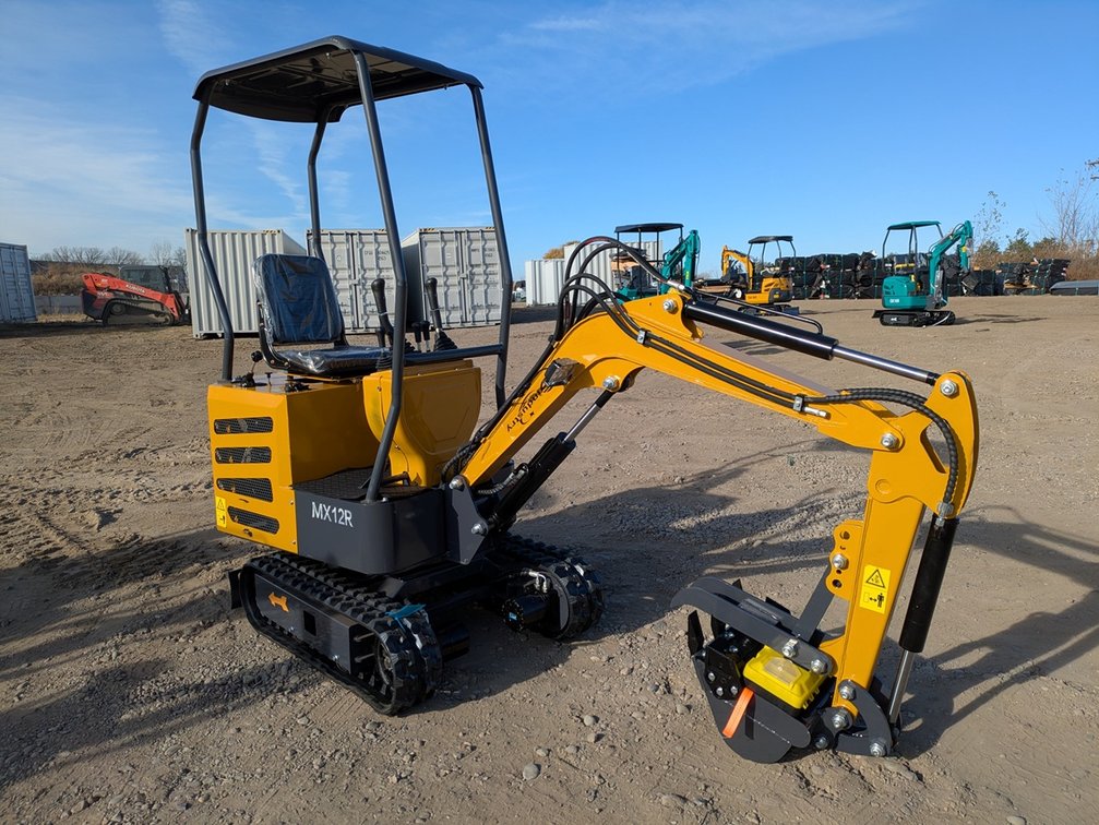 2025 CFG Mini Excavator, Model MX12R, Unused