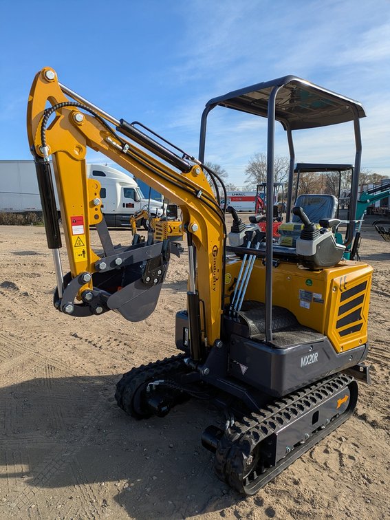 2025 CFG Mini Excavator, Model MX20R, Unused