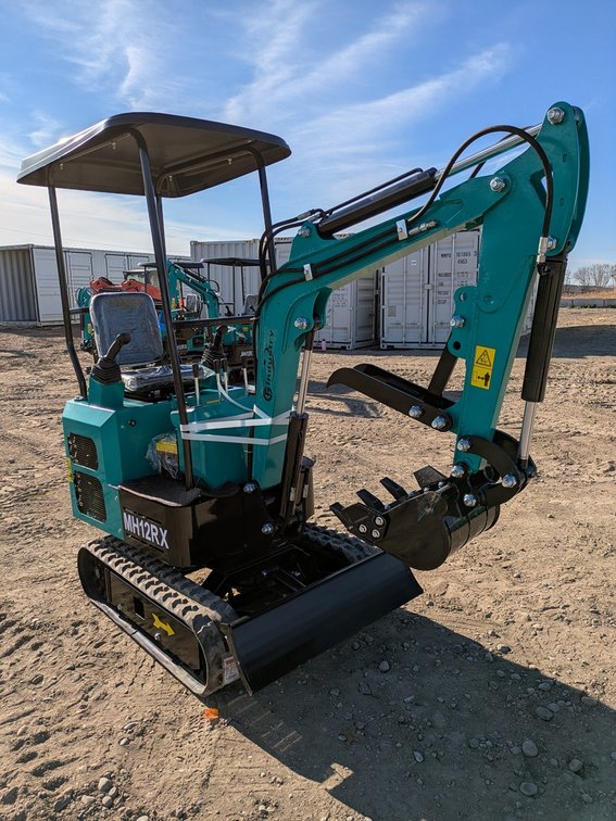 2025 CFG Mini Excavator, Model MH12RX, Unused