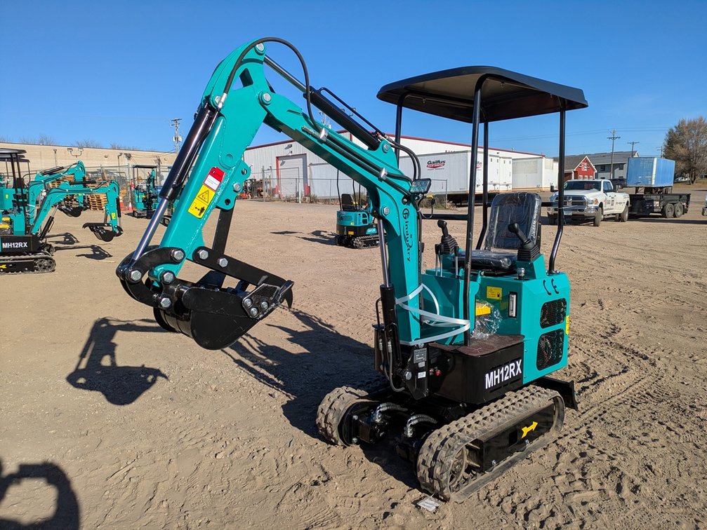 2025 CFG Mini Excavator, Model MH12RX, Unused