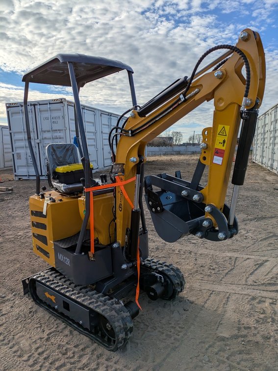 2025 CFG Mini Excavator, Model MX12R, Unused